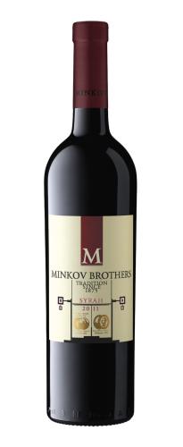 вино БР.МИНКОВИ СИРА 0.75л